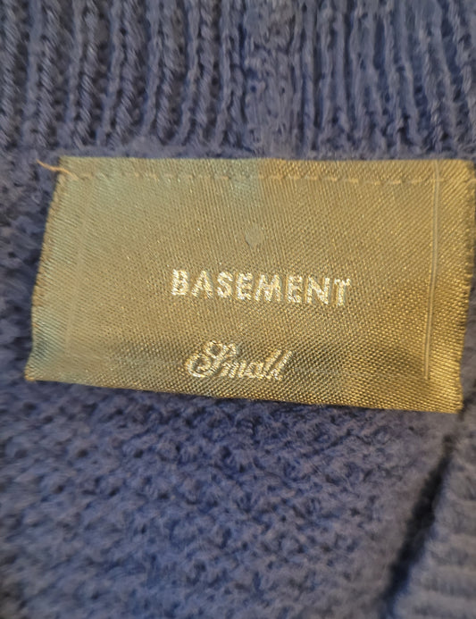 Chaleco tapadito azul Basement Talla M