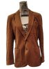 Chaqueta saco gamuza Ferouch, color camel hombre Talla S hombre