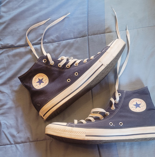 Zapatillas Converse hombre 45, azul nuevas