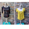 20 poleras marcas top, tallas M,