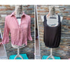 20 poleras marcas top, tallas M,