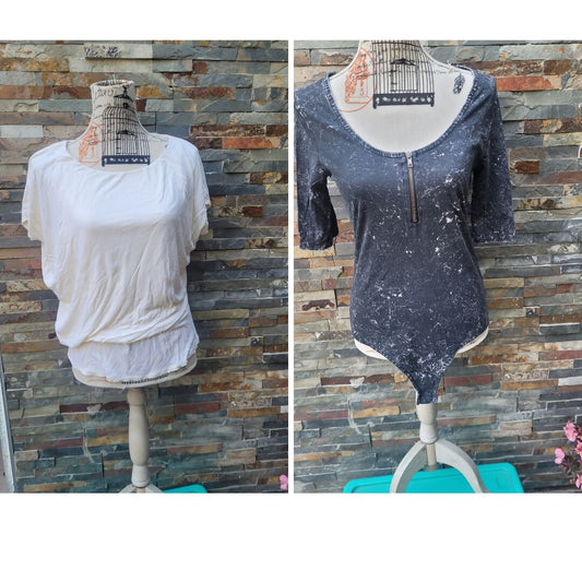 20 poleras marcas top, tallas M,