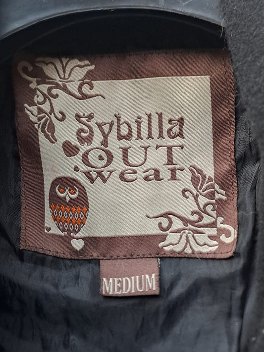 Chaqueta mujer negra Marca Sybilla talla M