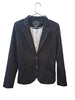 Blazer  Color azul marino Parches en codos Talla M