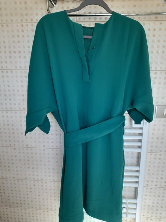 Vestido Carolina Herrera Talla S Verde  