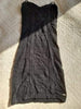 Vestido strapless Guess Talla XS, negro strapless, tela elasticada tipo spandex