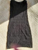 Vestido strapless Guess Talla XS, negro strapless, tela elasticada tipo spandex