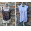 20 poleras marcas top, tallas M,