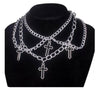 Collar Cadena Cruces