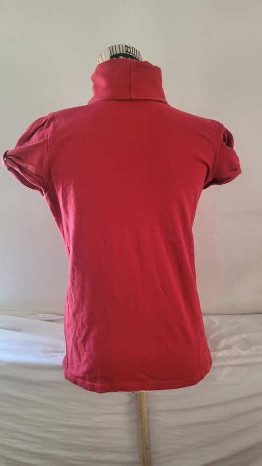 Polera ZARA Talla L roja