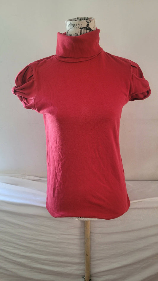 Polera ZARA Talla L roja