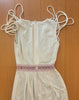 Vestido blanco largo estilo griego, M