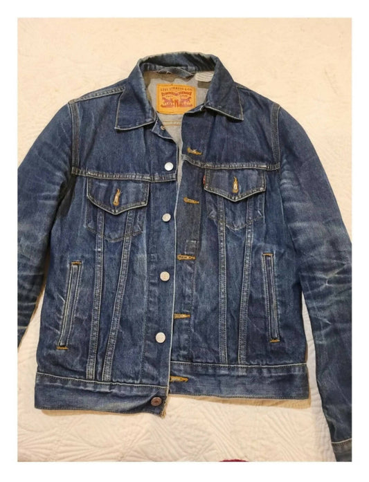 Chaqueta mezclilla marca Levis, talla M