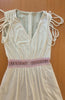 Vestido blanco largo estilo griego, M