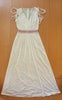 Vestido blanco largo estilo griego, M